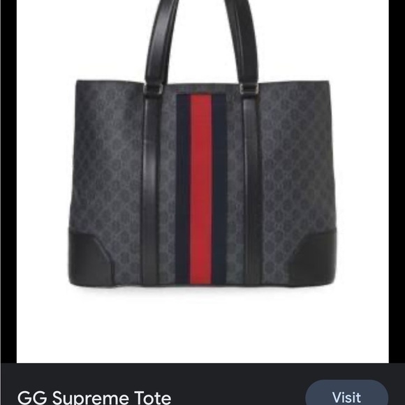 COPY - Authentic Gucci Supreme Tote Bag - Picture 5 of 12
